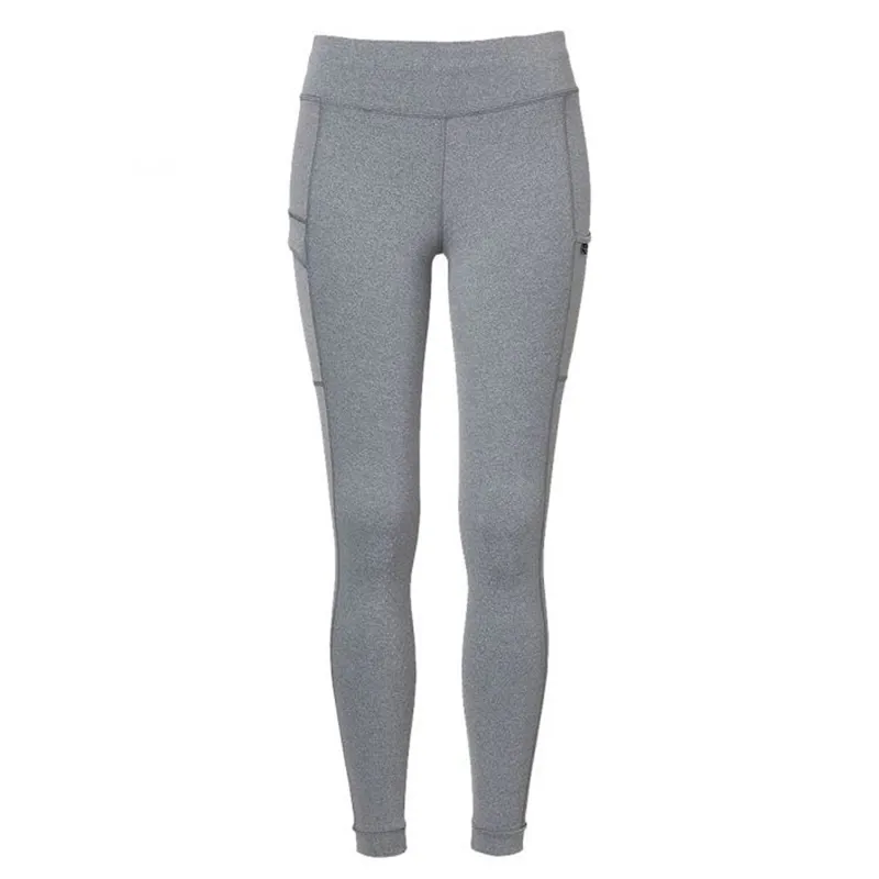 Mountain Horse Flora Tech Tights Grip Technology - Grey Melange